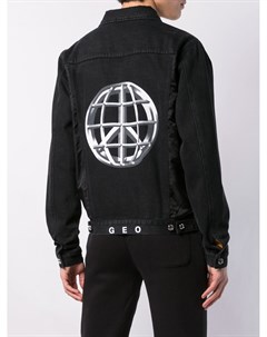 Geo джинсовая куртка world peace Geo