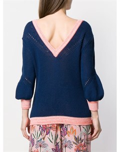 Chiara bertani трикотажный свитер с v образным вырезом Chiara bertani