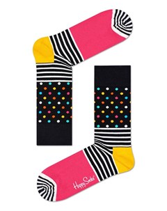 Носки Stripes And Dots Sock SDO01 9000 Happy socks