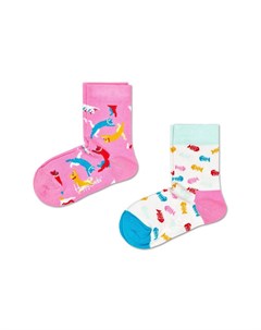 Носки 2 Pack Kids Cat Sock KCAT02 3000 Happy socks