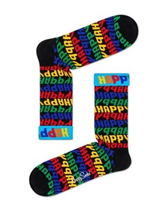 Носки Jumbo Text Sock BAT01 9300 Happy socks