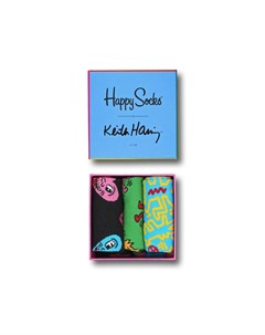 Носки Keith Haring Sock Box Set XKEH08 0100 Happy socks