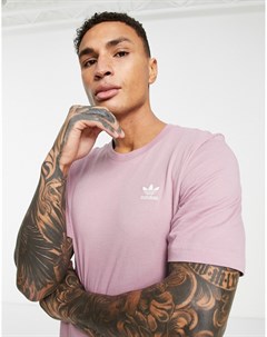 Розовато лиловая футболка Essentials Adidas originals