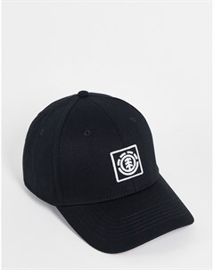 Черная кепка с логотипом Element