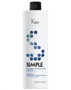 Шампунь для поврежденных волос питательный восстанавливающий Nourishing Restoring Kezy