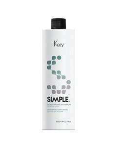 Шампунь для всех типов волос увлажняющий Simple Moisturizing shampoo Kezy