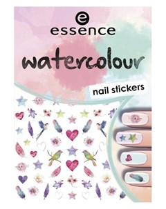 Наклейки для ногтей Watercolour nail stickers 7 Essence