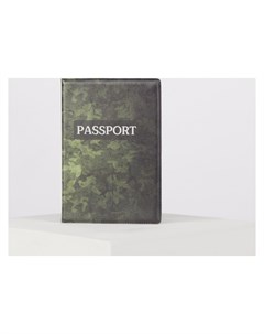 Обложка для паспорта ПВХ цвет зелёный Nnb