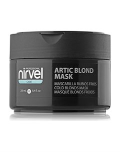 Маска для восстановления увлажнения волос и поддержания холодных оттенков блонд Artic blond Nirvel