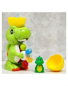 Набор игрушек для ванны Мельница динозаврик на присоске Nnb