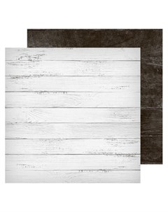 Фотофон двусторонний Доски белые доски черные 45 45 см переплётный картон 980 г м Арт узор