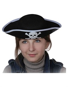 Карнавальная шляпа Пират р р 56 58 Страна карнавалия