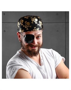 Карнавальная шляпа бандана Пират с черепами р р 56 58 Страна карнавалия