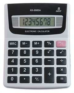 Калькулятор настольный 8 разрядный KK 8985А с мелодией Кнр
