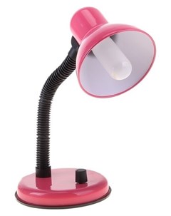 Настольная лампа с роликом розовая Кнр
