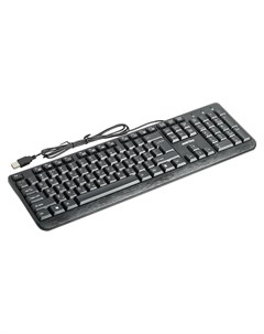 Клавиатура ONE 208 проводная мембранная 104 клавиши Usb чёрная Smartbuy