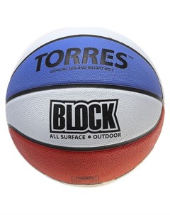Мяч баскетбольный Block размер 7 Torres