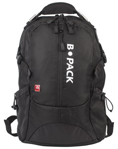Рюкзак S 02 универсальный с отделением для ноутбука усиленная ручка черный 47х31х16 см B-pack