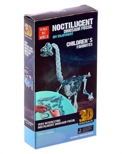 Пазл 3D Брахиозавр светится в темноте Nnb