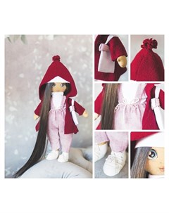 Интерьерная кукла Кэтти набор для шитья 18 22 5 3 см Арт узор