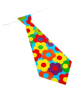 Карнавальный галстук Цветы набор 6 шт виды Nnb