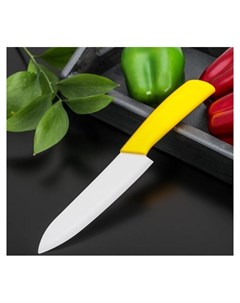 Нож кухонный керамический Симпл лезвие 15 см ручка Soft Touch Nnb