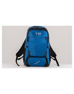 Рюкзак туристический 40 л отдел на молнии 2 наружных кармана цвет синий Nnb