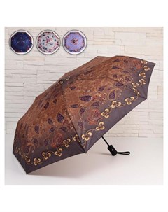 Зонт женский ветроустойчивый полуавтомат Весеннее настроение R 48 см Nnb