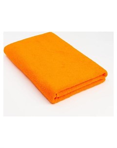 Полотенце махровое 70х130 см цв оранжевый 100 хлопок 320 гр м2 Экономь и я