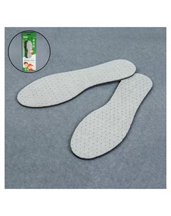 Стельки для обуви детские антибактериальные дышащие универсальные 19 35 р р пара цвет белый Braus