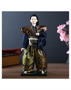 Кукла коллекционная Самурай с мечом 30х12 5х12 5 см Nnb