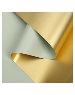 Пленка для цветов Пленка с золотом цвет серый 58 см х 5 м Nnb