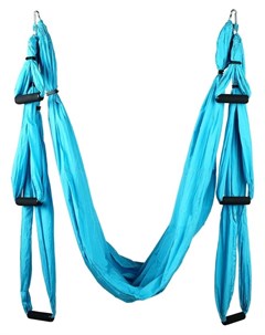 Гамак для йоги 250 150 см цвет голубой Sangh