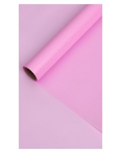 Бумага тишью водоотталкивающая с ламинацией цвет светло розовый 58 см х 5 м 75 микрон Nnb