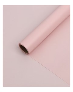 Бумага тишью с ламинацией цвет розовый лотус 58 см х 5 м 75 микрон Nnb