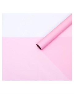 Пленка для цветов Прозрачная полоса розовый 0 58 х 10 м Nnb