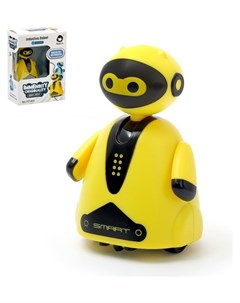 Робот Умный бот со световыми эффектами ездит по линии Кнр игрушки