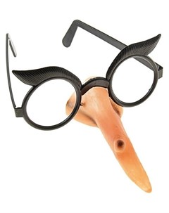 Карнавальные очки маска Ведьма Nnb
