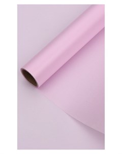 Бумага тишью водоотталкивающая с ламинацией цвет бледно розовый 58 см х 5 м 75 микрон Nnb