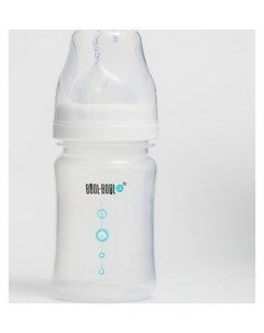 Бутылочка для кормления широкое горло ULTRA MED 150 мл от 0 мес медленный поток Bool-bool