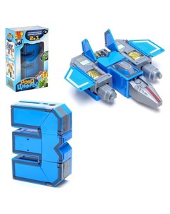 Робот трансформер Робоцифры 3 Woow toys