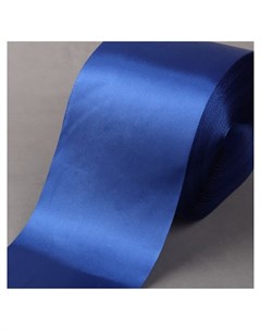 Лента атласная 100 мм 100 5 м цвет синий Nnb