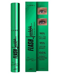 Удлиняющая тушь с эффектом накладных ресниц Flash Lashhh Mascara by Natalina Mua Lamel professional