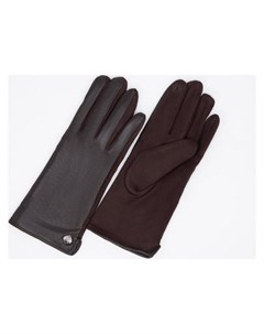 Женские перчатки без утеплителя цвет коричневый Nnb