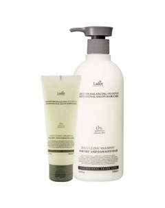 Шампунь для сухих и поврежденных волос увлажняющий безсиликоновый Moisture Balancing Shampoo Объем 1 Lador