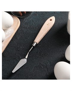 Лопатка кондитерская с деревянной ручкой Деко 22 см Nnb