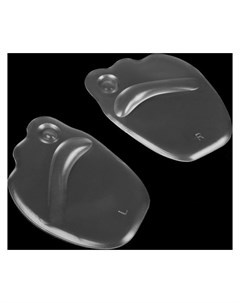Стельки подушечки для обуви на клеевой основе силиконовые пара цвет прозрачный Onlitop