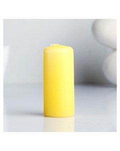 Свеча пеньковая ароматическая Персик 4 х 9 см Омский свечной
