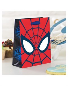 Пакет ламинированный вертикальный Ты супергерой человек паук 31 х 40 х 11 см Marvel comics