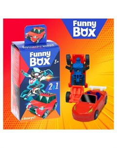 Набор для детей Funny Box Трансформеры набор карточка фигурка лист наклеек Zabiaka